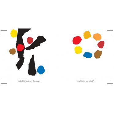 Mały żółty i mały niebieski – środek, zabawy